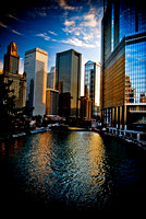 Chicago Skyline by the river 2