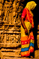 1. Woman at temple